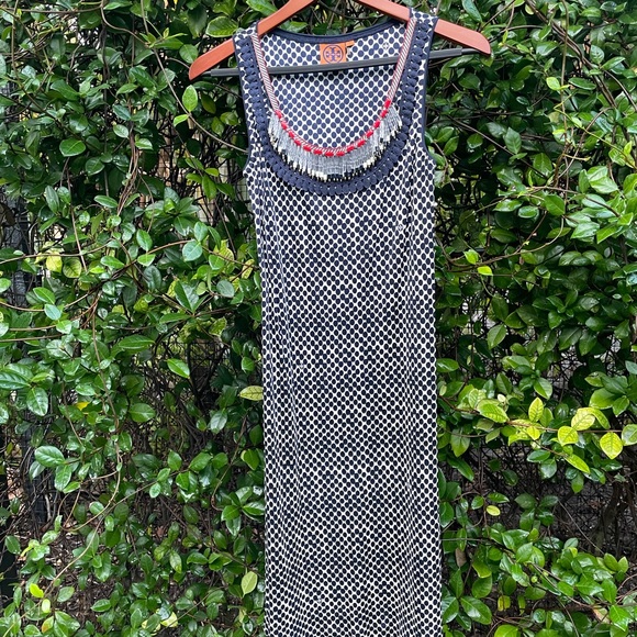 Tory Burch Dot Dress Silk - Picture 1 of 9